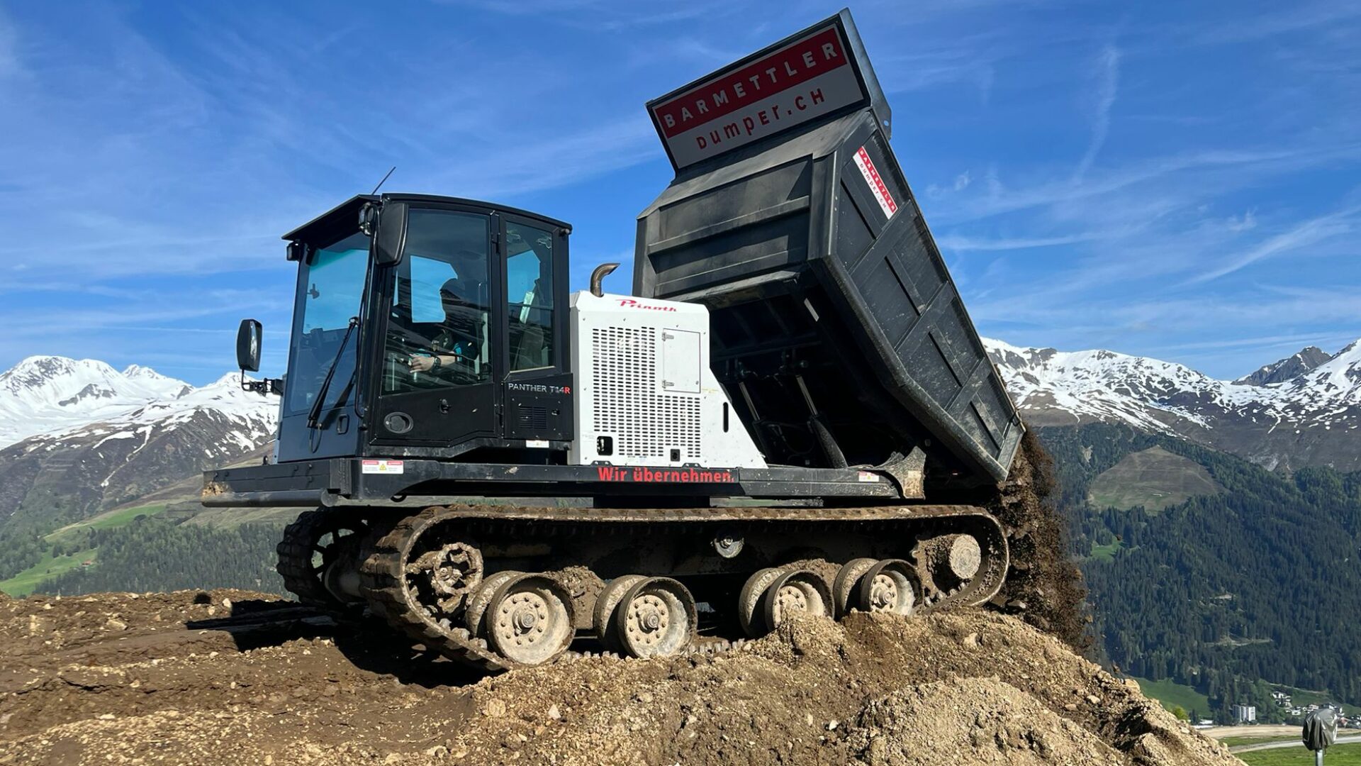 Raupendumper Prinoth T14 von Barmettler